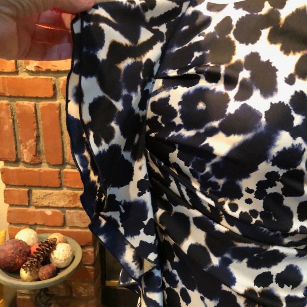 Ann Taylor Ruched Ruffled Shirt Top - Picture 6 of 9